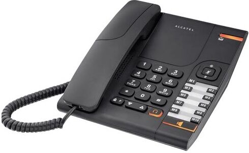 Alcatel Telefone C/ Fios Pro Temporis 380 (preto) - Alcatel