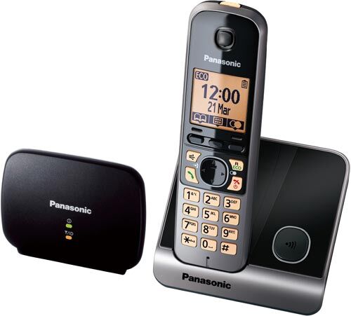 Panasonic Telefone S/ Fios Dect Kx-tg6751spb (preto) - Panasonic