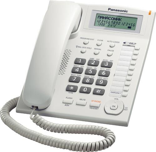 Panasonic Telefone Digital C/ Fios Kx-ts880 (branco) - Panasonic