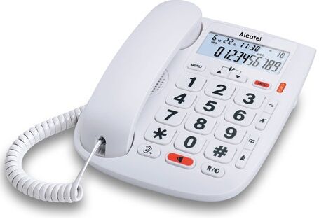 Alcatel Telefone C/ Fios Tmax 20 Teclas Grandes (branco) - Alcatel
