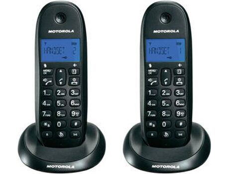 Motorola TELEFONE DUO C1002 LB+ PRETO