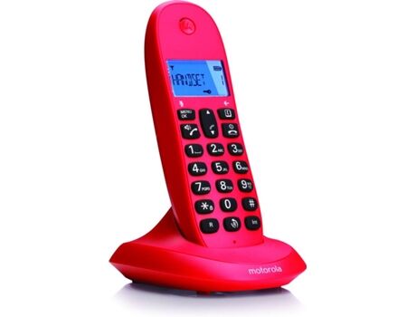 Motorola Telefone C1001LB Vermelho
