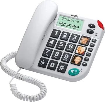 Maxcom Telefone Fixo KXT480 Branco