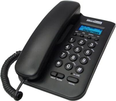 Maxcom Telefone Fixo KXT100 Preto