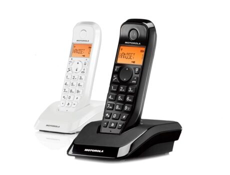 Motorola Telefone S1202 Duo Branco - Preto
