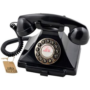 GPO Carrington Classic Corded Phone, Black