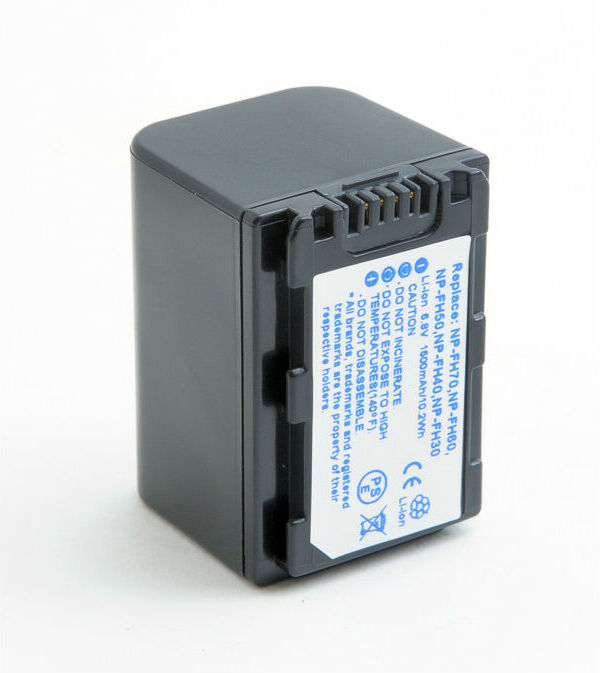 NX ™ NX - Batterie photo 6.8V 1500mAh - NP-FH70 ; NPFH70 ; NP-FH30 ; NP-FH40