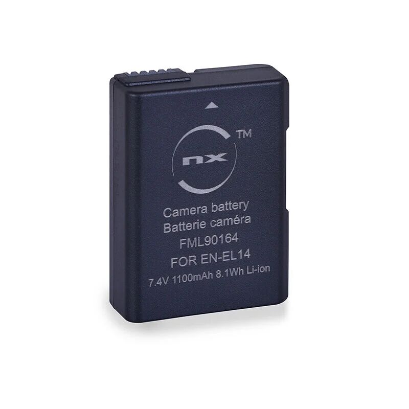 Nx ™ - NX - Batterie photo 7.4V 1100mAh - EN-EL14 ; EN-EL14E ; EN-EL14A