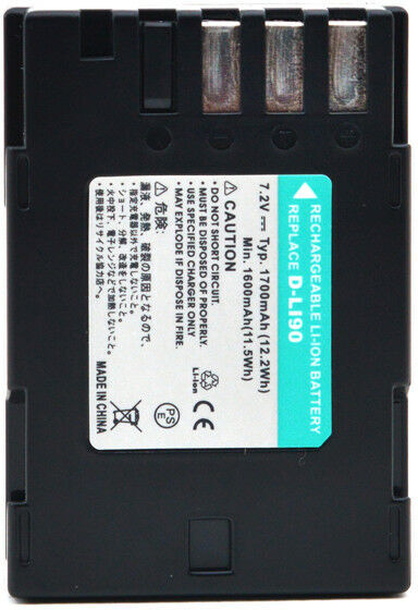 Nx ™ - NX - Batterie photo 7.2V 1700mAh - D-LI90 ; DLI90 ; D-BC90 ; DBC90 ; D-