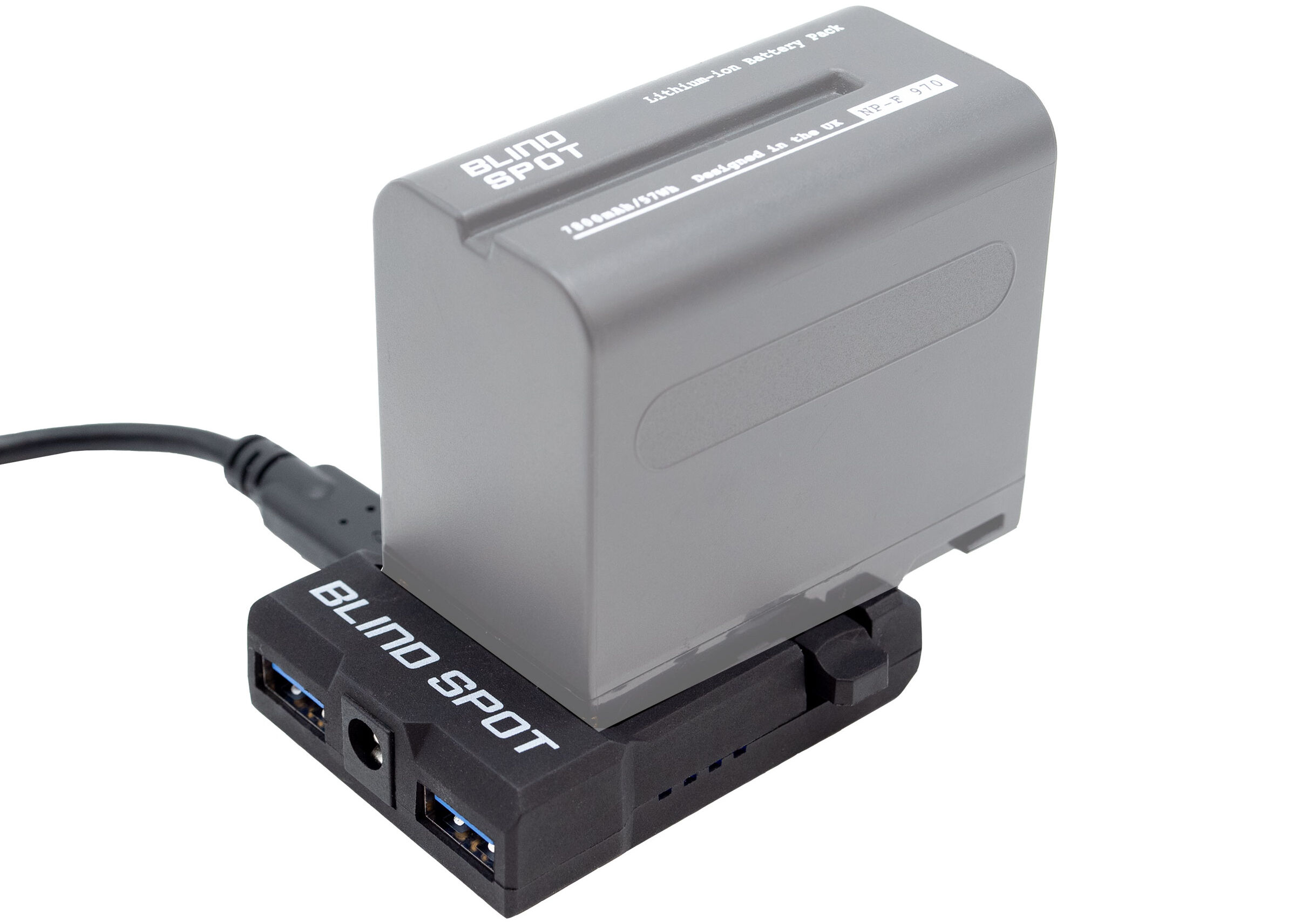 BLIND SPOT Power Junkie Adaptateur/Alim Batterie pour Sony NP-F