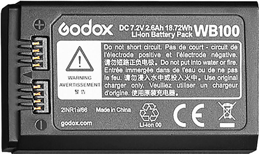 GODOX Batterie WB100 pour AD100 Pro