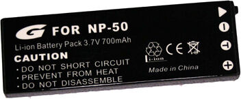 GPI 658 Batterie Casio NP-50