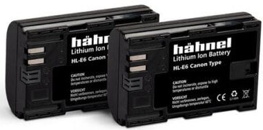 Hahnel Pack Double Batterie Canon HL-E6