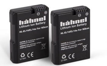 Hahnel Pack Double Batterie Nikon HL-E14