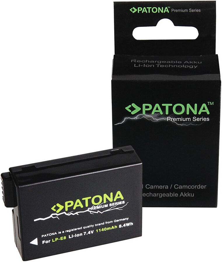 PATONA Batterie Canon LP-E8 (1140mAh)