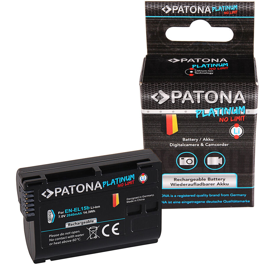 PATONA Batterie Nikon EN-EL15B (2040mAh)