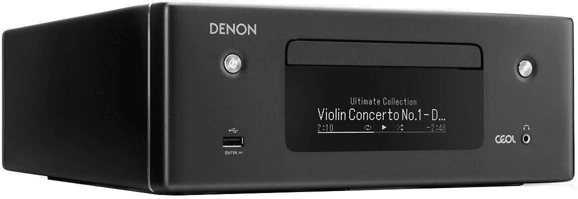 Denon CEOL RCD-N10 Netzwerk-CD-Receiver mit Wlan und Bluetooth,  schwarz