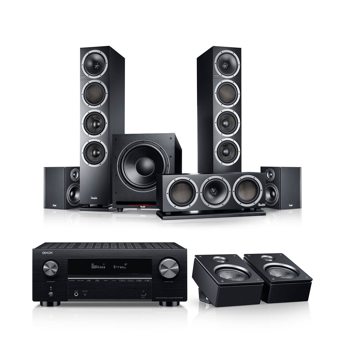 Teufel Theater 500 Surround AVR fÃ¼r Dolby Atmos