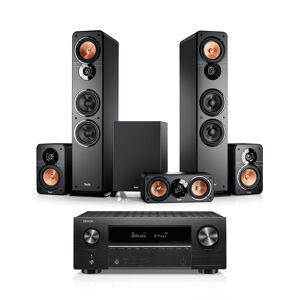 Teufel ULTIMA 40 Surround + DENON X3800H  Schwarz