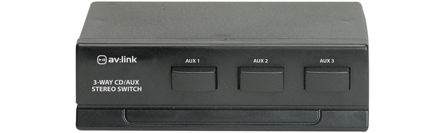 Av-Link Av:Link 3 Vejs Stereo Switch - Cd/aux