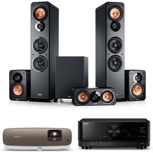 Teufel ULTIMA 40 Surround + Yamaha RX-V6A + BenQ W2710i "5.1-Set" Noir - Publicité