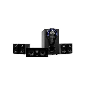 AUNA Système d´enceintes Areal 525 DG - Surround 5.1 125W RMS Opt-In BT USB SD AUX Télécommande - Publicité