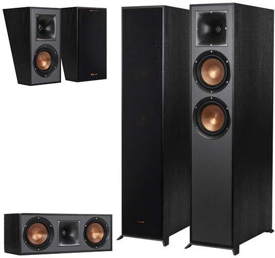 Klipsch Pack klipsch reference r-620f hcs 5.0 ebony vinyl