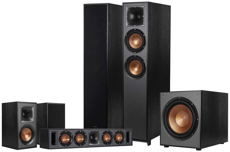 Klipsch Pack klipsch reference r-820f hcm 5.1 ebony vinyl