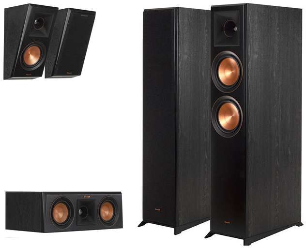 Klipsch Pack klipsch reference premiere rp-6000f hcs 5.0 ebony vinyl