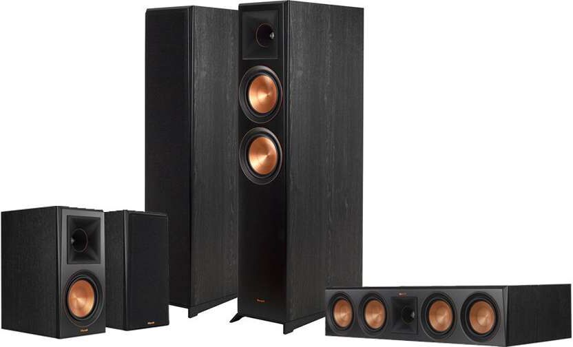 Klipsch Pack klipsch reference premiere rp-8000f hcm 5.0 ebony vinyl