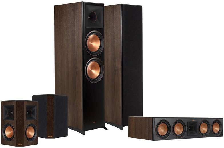 Klipsch Pack klipsch reference premiere rp-8000f hcs 5.0 noyer