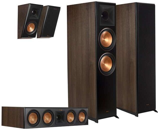 Klipsch Pack klipsch reference premiere rp8060fa hcsa 5.0 noyer