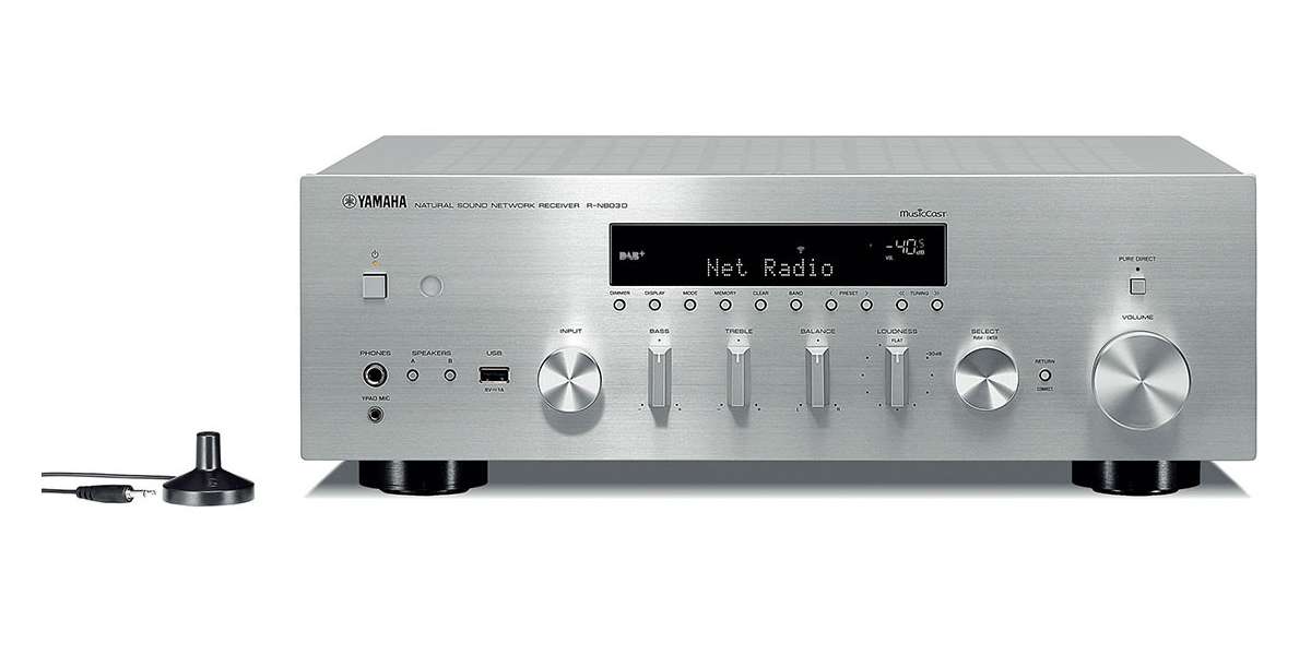 Yamaha musiccast r-n803d silver