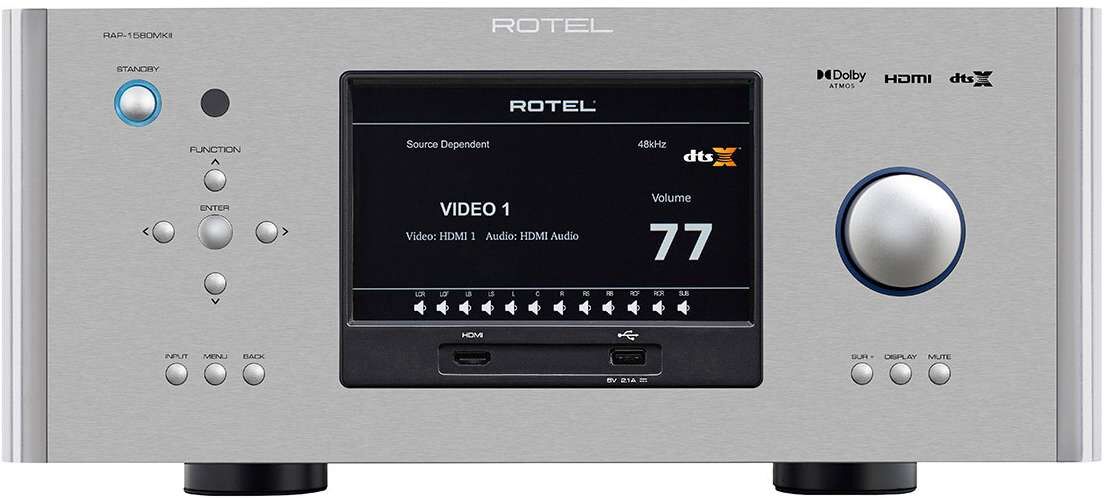 Rotel rap-1580mkii silver