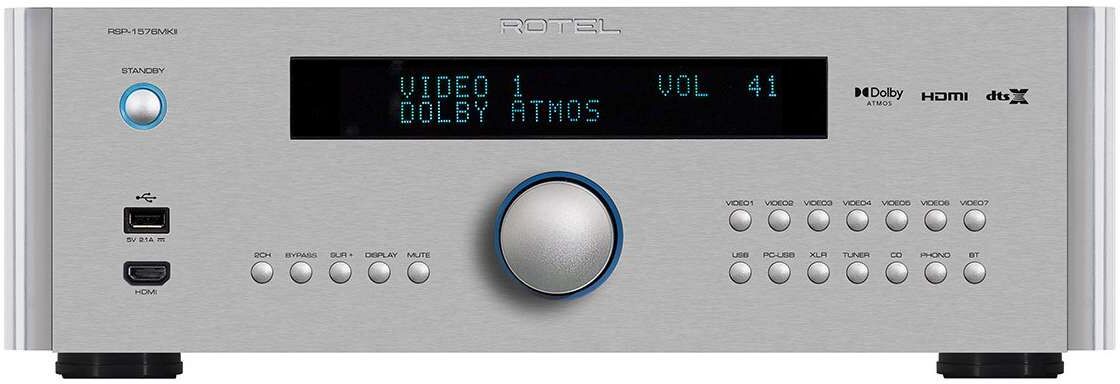 Rotel rsp-1576 mkii silver