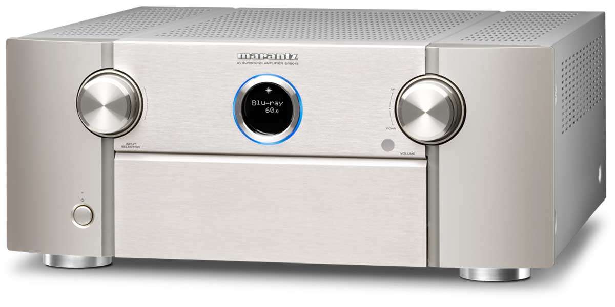 Marantz sr8015 silver gold