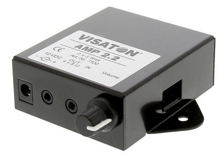 Visaton Amplificatore di potenza  , 2 x 2,1 W; 2 x 3,3 W, 12 V c.c., AMP 2.2