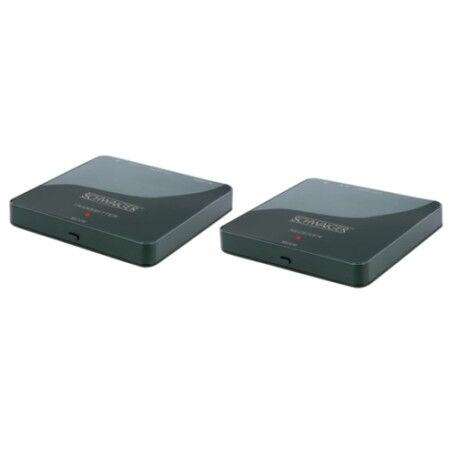 Schwaiger HDFS100 511 Trasmettitore e ricevitore AV Nero (HDFS100511)