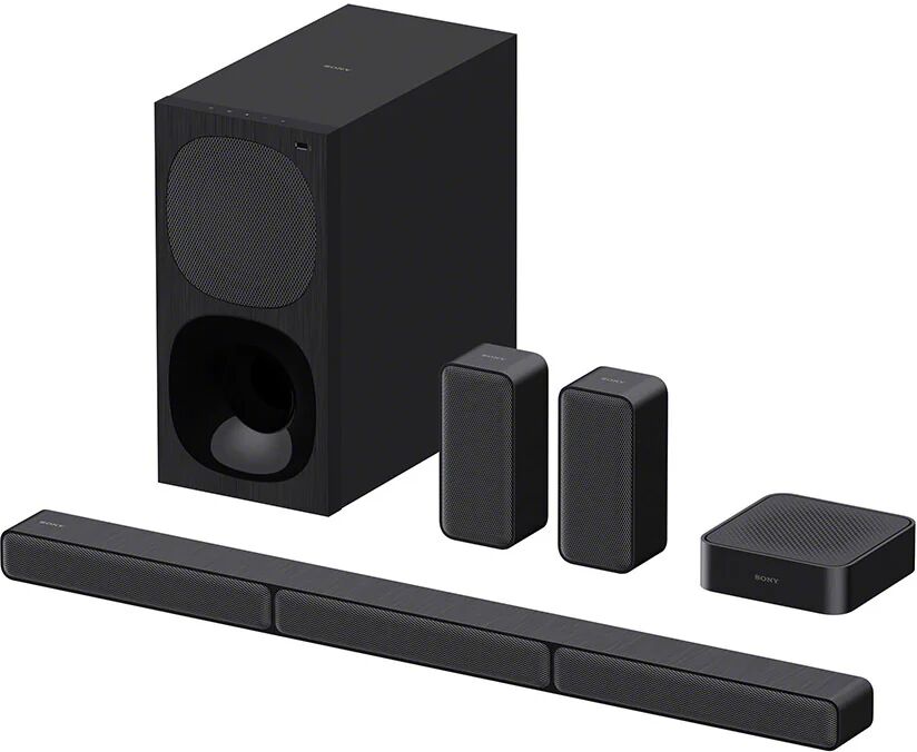 Sony HT S40R – Soundbar TV a 5.1 canali, dolby Digital, con autoparlanti posteriori wireless (Nero)