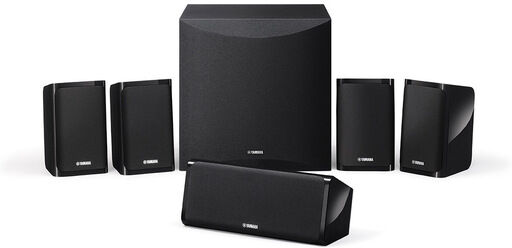 yamaha nsp41 set di altoparlanti home theatre nero 5.1 canali 2-vie 10