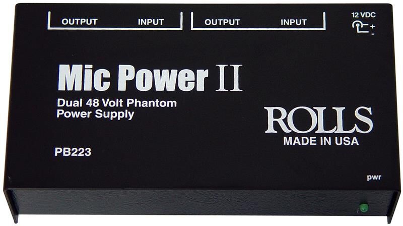 Rolls Pb223 Dual Phantom Power Supply