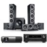 10 THEATER 500 Surround + Denon AVC-X3800H + BenQ W4000i  - White