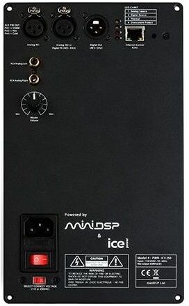 miniDSP PWR-ICE 250 Svart