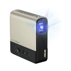 Asus ZenBeam E2 Beamer Standard Throw-Projektor 300 ANSI Lumen DLP WVGA (854x480) Schwarz, Gold