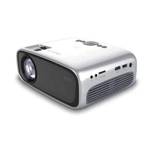 Philips NeoPix Easy Play Beamer (Kompakter Projektor, mit WiFi und Bluetooth, LED, 480p Auflsöung, Kontrastverhältnis 3000:1)