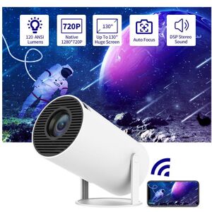 Melsya Hd Echte 720p Wifi Tragbare Projektoren 4k Mini Projektor Tv Heimkino Kino Hdmi-Kompatibel Volle Unterstützung Android Ios 1080p Für Handy