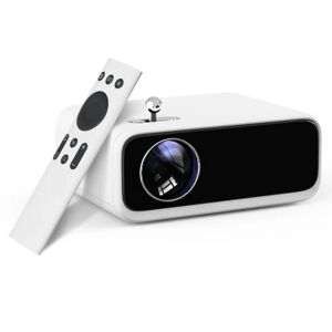 WANBO Mini Pro LCD Beamer, Android 9.0, HD 720P Native & Unterstützung 1080P, 4P Trapezkorrektur, 90% NTSC, 1GB+8GB