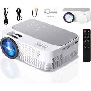 Miniprojektor Full HD LED-projektor 720p 4000 lm 2000: 1 170 tommer HDMI USB Zenwire Q6