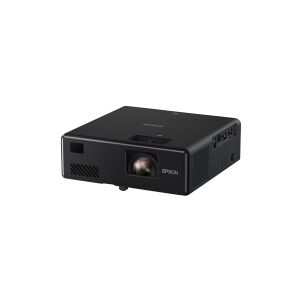 Epson EF-11 - 3LCD-projektor - bærbar - 1000 lumen (hvid) - 1000 lumen (farve) - Full HD (1920 x 1080) - 16:9 - 1080p - Miracast - sort