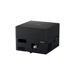 Epson EF-12 - 3LCD-projektor - bærbar - 1000 lumen (hvid) - 1000 lumen (farve) - Full HD (1920 x 1080) - 16:9 - sort - Android TV